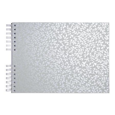 Fotoalbum, špirálový, 32 x 22 cm, 25 listov, EXACOMPTA "Autentik", šalvia