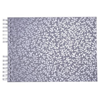 Fotoalbum, so špirálou, 32x22 cm, 25 listový, EXACOMPTA "Autentik", modro sivý