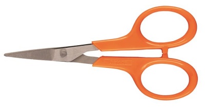 Vyšívacie nožnice, 10 cm, FISKARS "Classic", oranžová