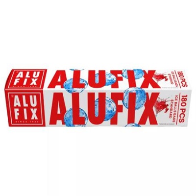 Sáčok na výrobu ľadových guľôčok, so zipsom, 180 ks, ALUFIX