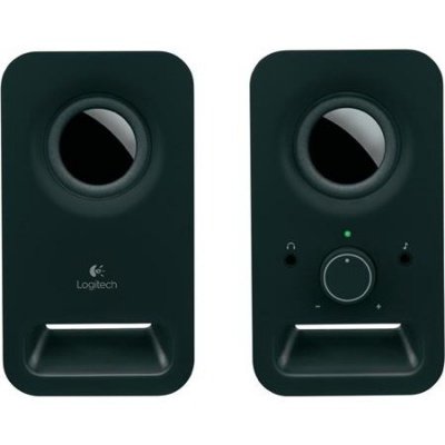 Reproduktor, 2.0, 3W (RMS), LOGITECH "Z150", čierna