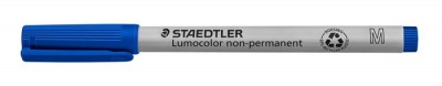 Nepermanentný popisovač, OHP, 1 mm, STAEDTLER "Lumocolor® 315 M", modrá