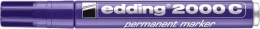 Permanentný popisovač, 1,5-3 mm, kužeľový hrot, EDDING "2000", fialový