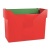 Box na závesné zakladacie dosky, plastový, s 5 záv.zakl. doskami, DONAU, červený
