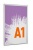 Informačný panel, hliníkový, do exteriéru, A1, DURABLE "Outdoor", strtieborný