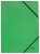 Doska s gumičkou, kartónová, A4, LEITZ "Recycle", zelená