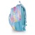 Školská taška, so zipsom, GABOL "Mystic", svetlomodrá, batikovaný efekt