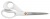 Nožnice, univerzálne, 21 cm, FISKARS "Functional Form", biele