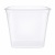 Plastová miska, uzatvárateľná viečkom, 1000 ml, 25 ks, "švédsky typ" 