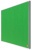 Textilná tabuľa, širokouhlá, 70"/155x87 cm, hliníkový rám, NOBO "Impression Pro", zelená