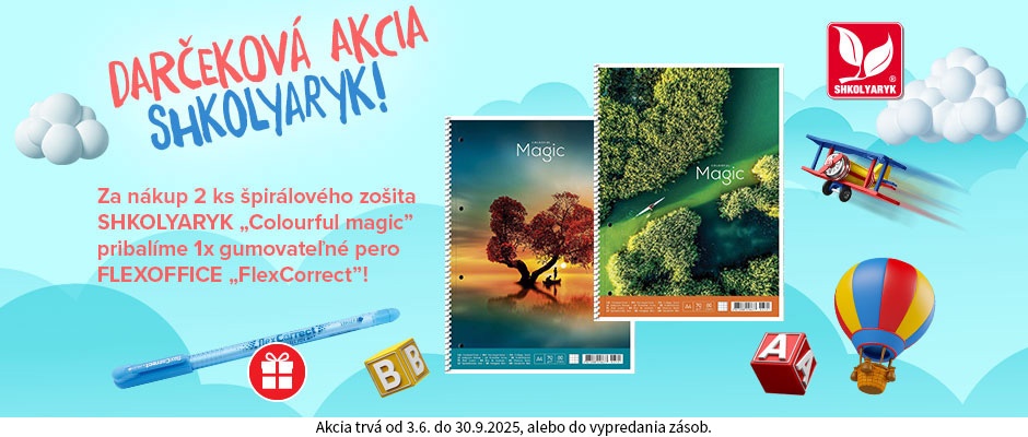 Darčeková akcia SHKOLYARYK!